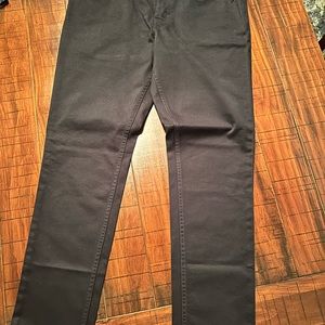 Men's Black Chino Skinny Pants Banana Republic 32/30